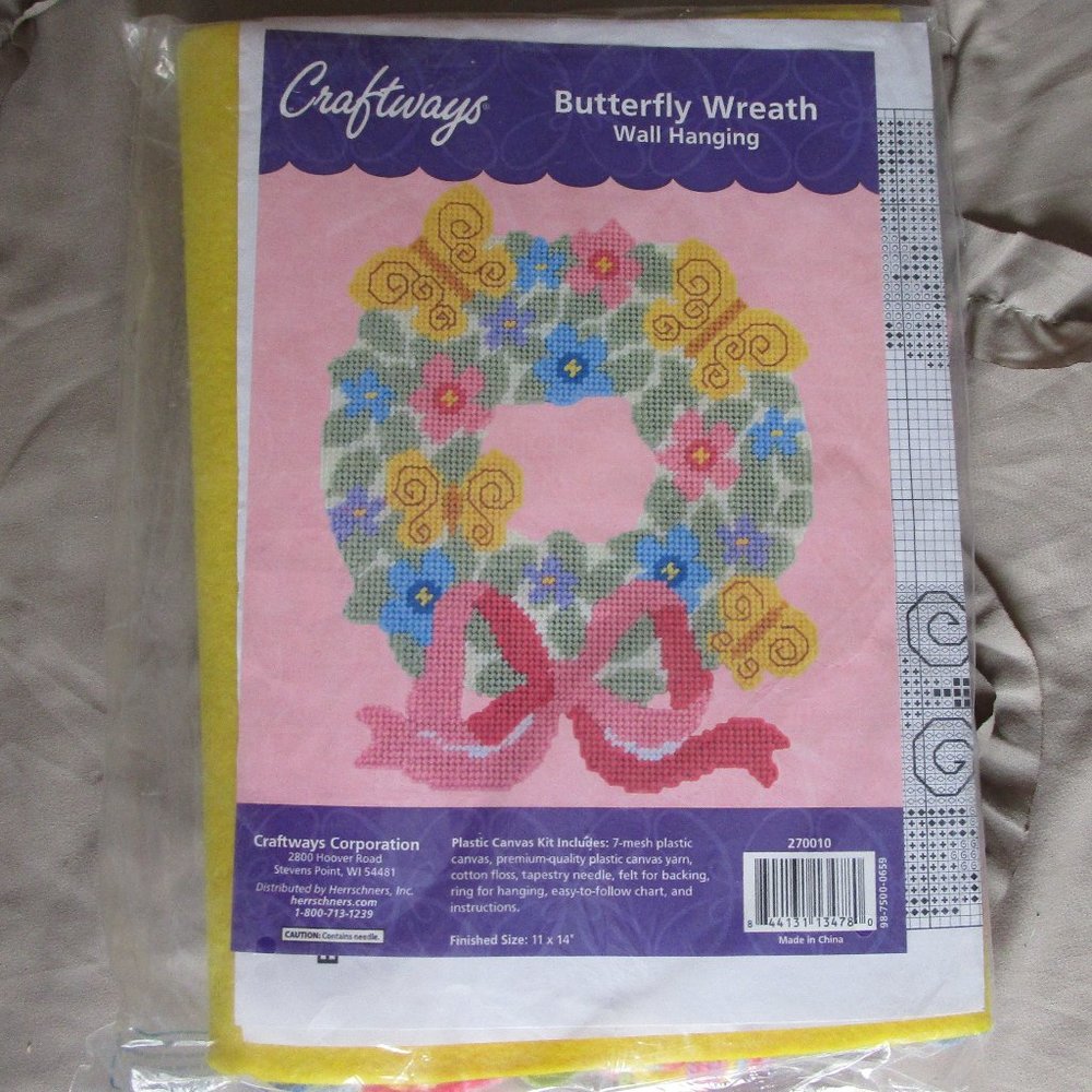 new plastic canvas needlepoint kit